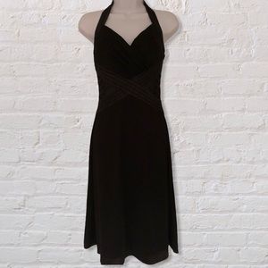 🍁Fall Sale🍁 Le Chateau Black Halter Dress